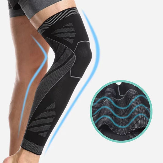 Manșoane Compresive Pentru Picioare – Pentru Dureri La Coapsă, Genunchi Și Gambă (1 Pereche, 2 Bucăți)